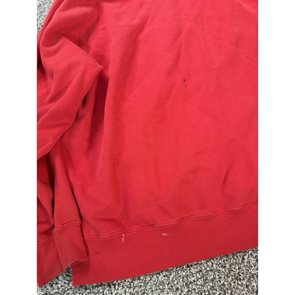 Vintage Y2K Ohio State Buckeyes Nike Therma-Fit Hoodie Men's Size XXL Red